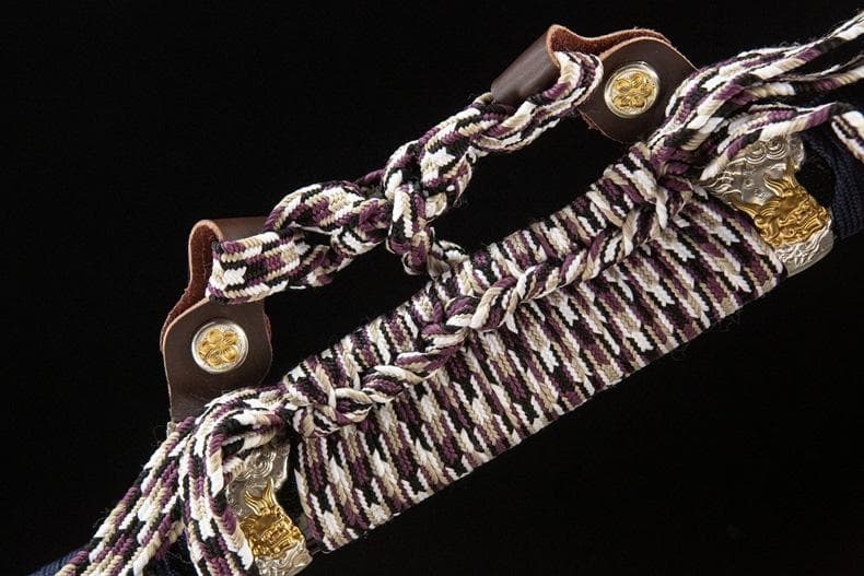 二色獅子太刀 日本刀 模造刀 居合刀 武士道 武蔵 鑑賞用 手鍛造打