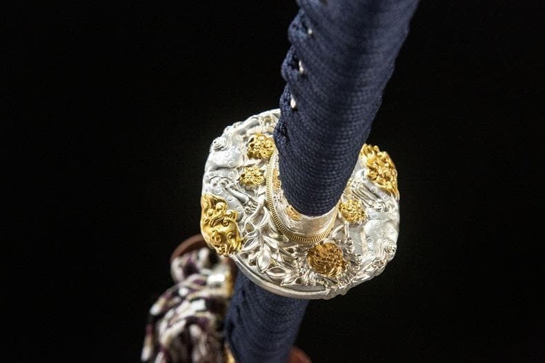 二色獅子太刀 日本刀 模造刀 居合刀 武士道 武蔵 鑑賞用 手鍛造打