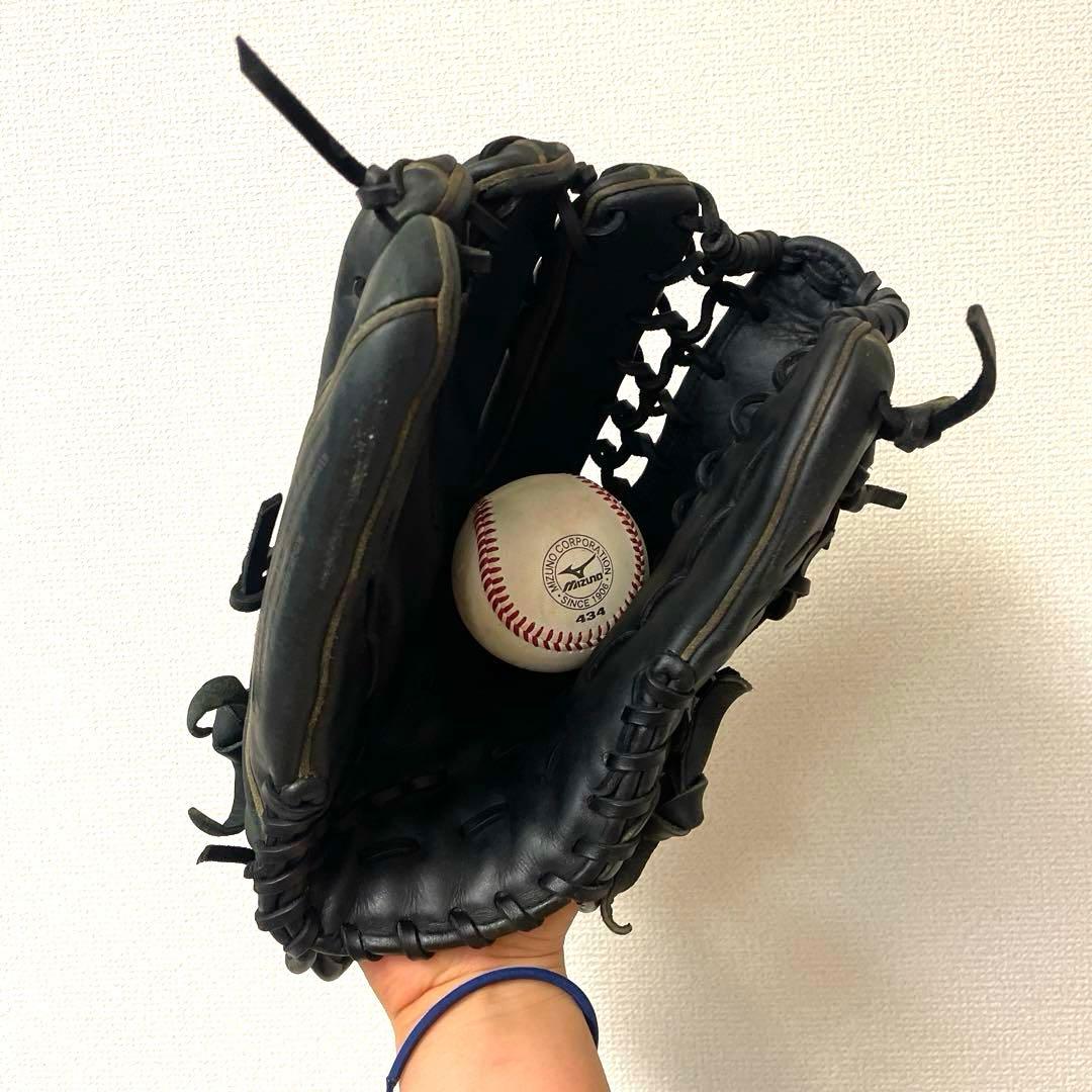 136 ミズノプロ 即戦力 軟式 左投げ 外野手用グローブ