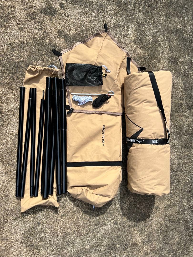 サーカスTC DX+ フロントフラップ、トリポット　3点セット