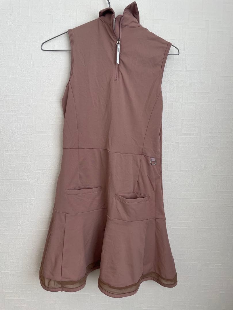 ⭐️値下げ⭐️　DESCENTE LUXE ゴルフ ワンピース S 襟付き