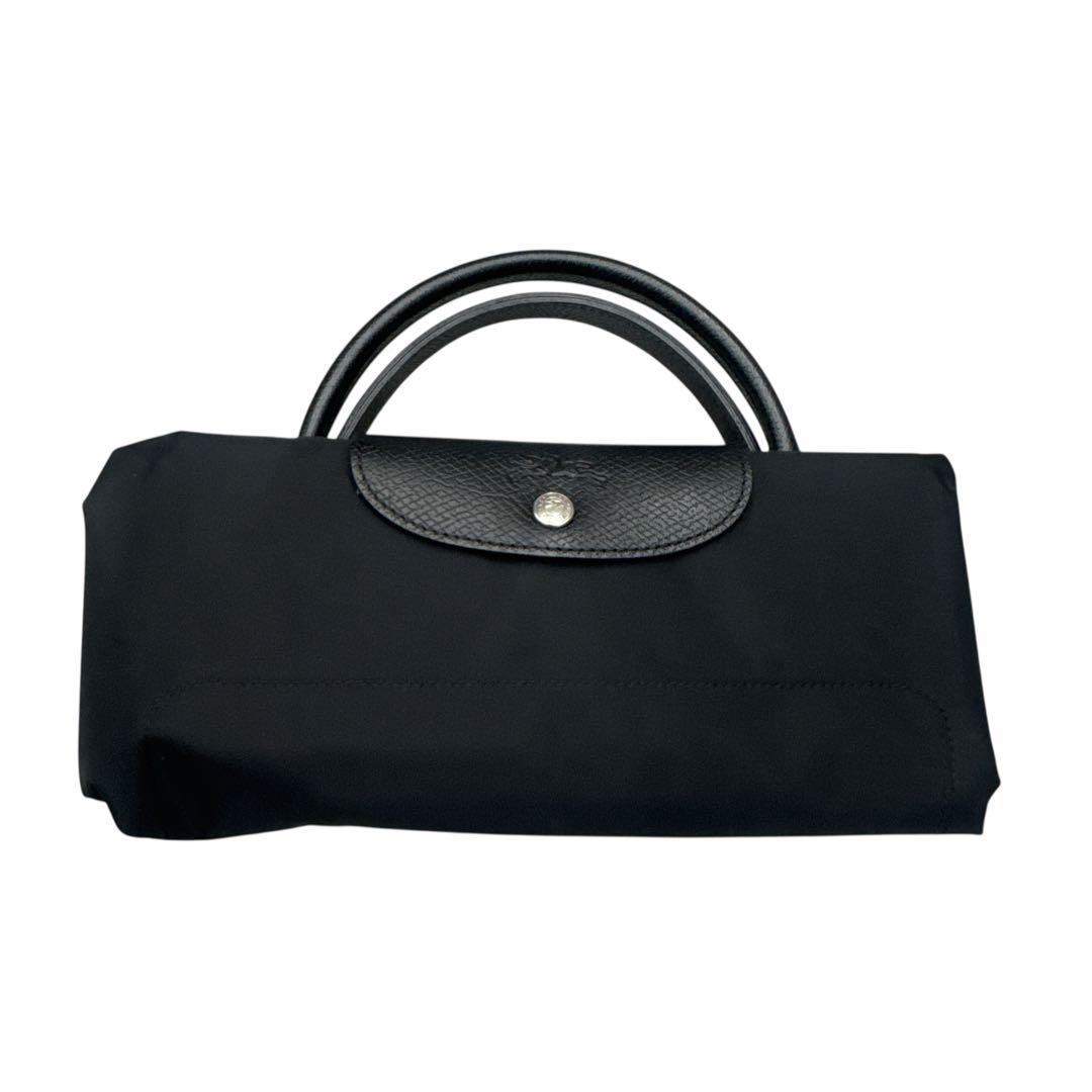 美品　LONGCHAMP プリアージュ　ボストンバッグ グリーン　ブラック 旅行