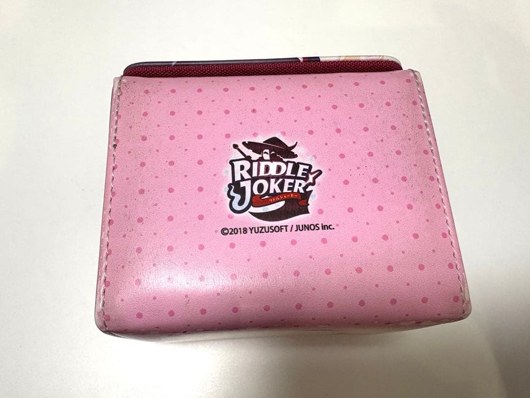ゆずソフト RIDDLE JOKER 在原七海 合皮製デッキケース ブロッコリー