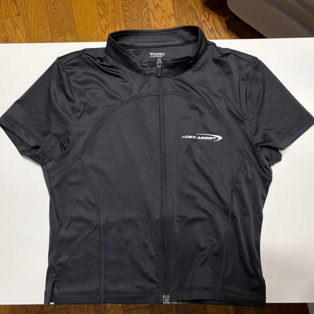 ヨガ・ピラティス HDEX Short Sleeve Zip-Up