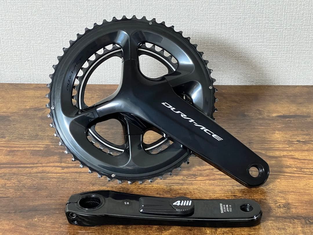 美品R9100 172.5mm 4iiiiパワーメーター付　デュラエース
