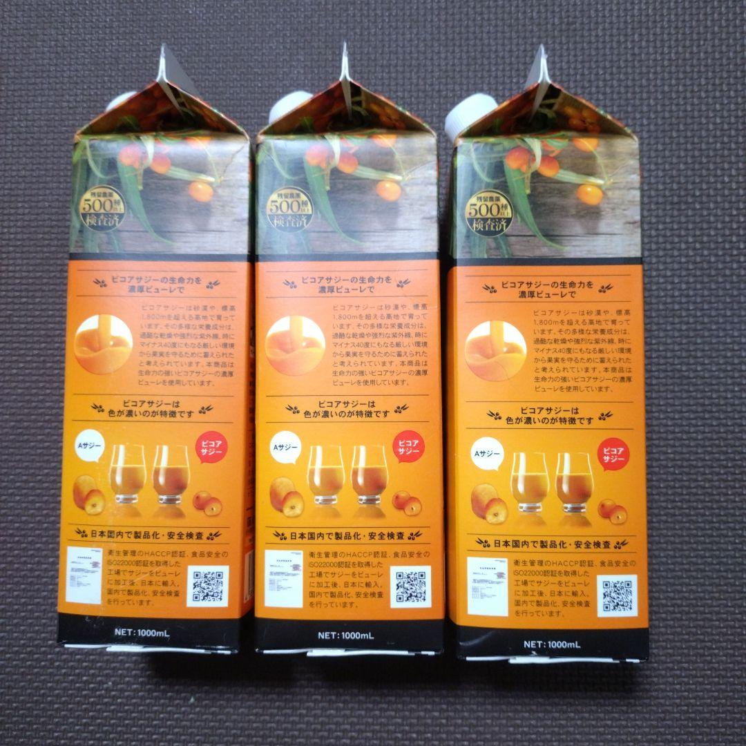 豊潤サジー 1000ml 3本セット