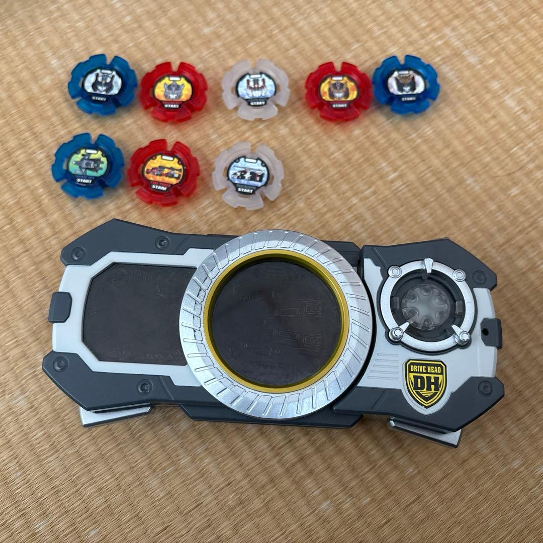 ドライブヘッド02ブレイブバックドラフト、01サイクロンインターセプター