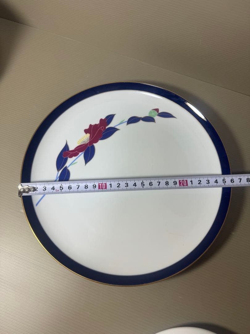 2080 香蘭社　皿　3客　未使用