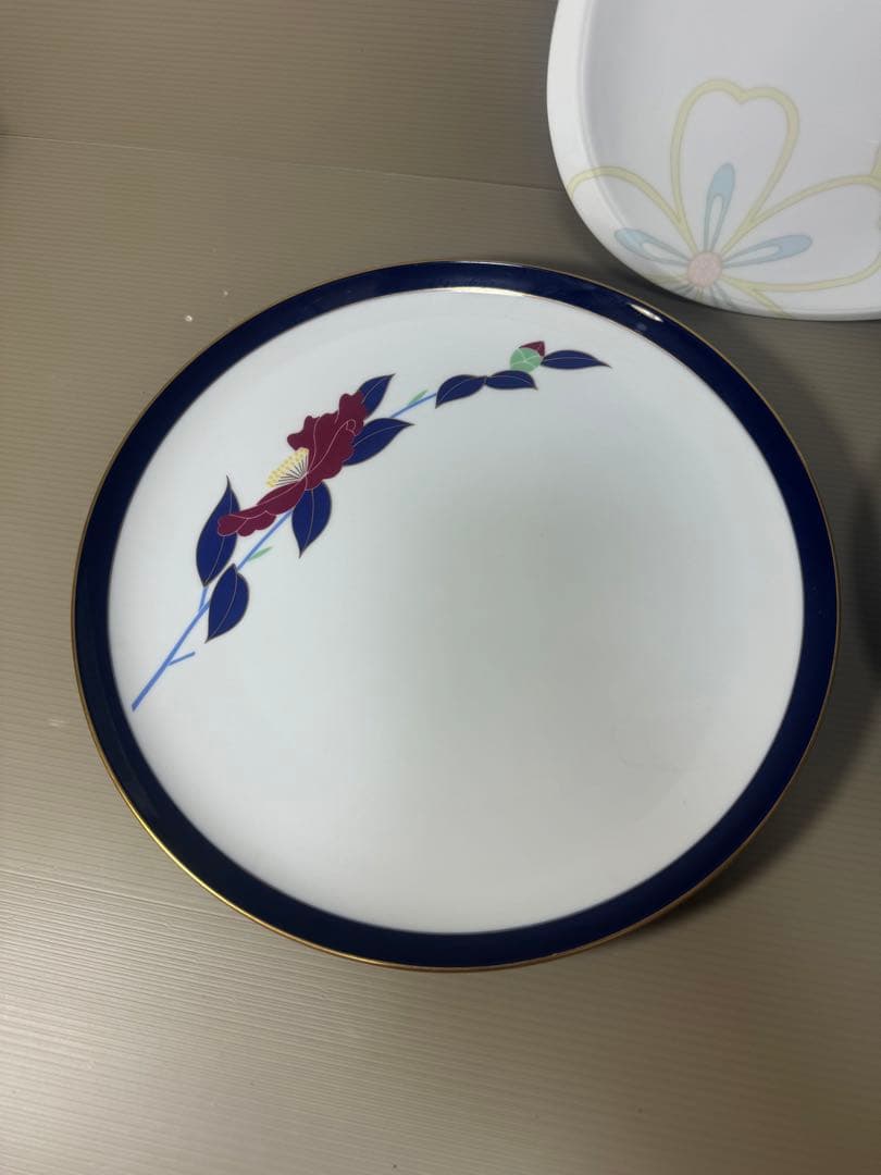 2080 香蘭社　皿　3客　未使用