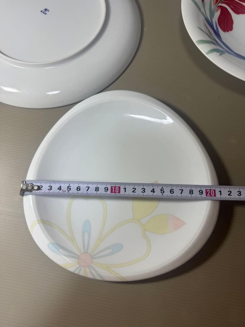 2080 香蘭社　皿　3客　未使用