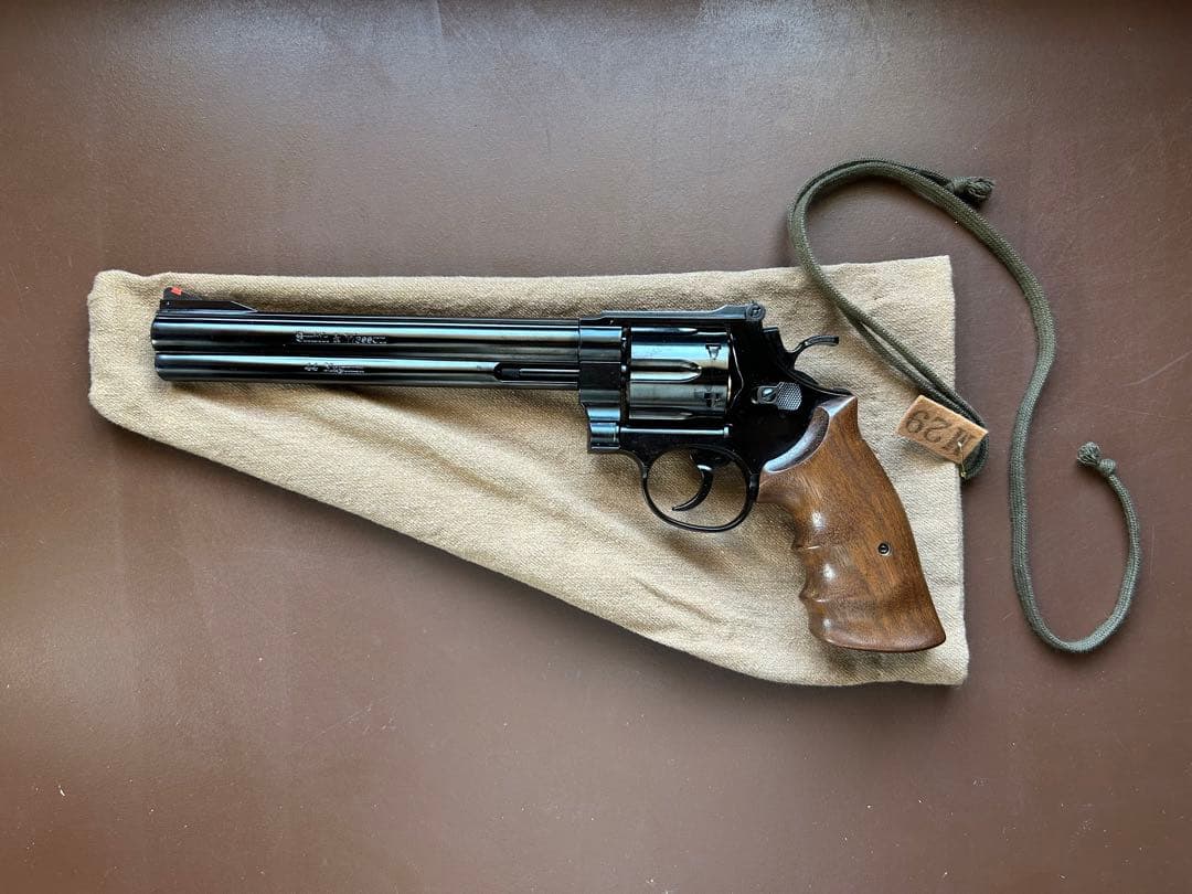 マルシン S&W M29 8-3/8inch ディープブラック木製グリップ