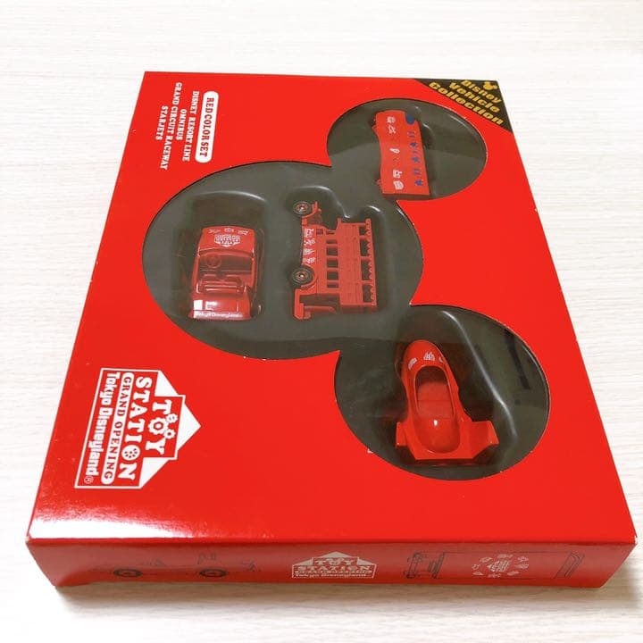 【数量限定製造/貴重/新品未開封】レッドカラーセット 4台 コレクションシリーズ