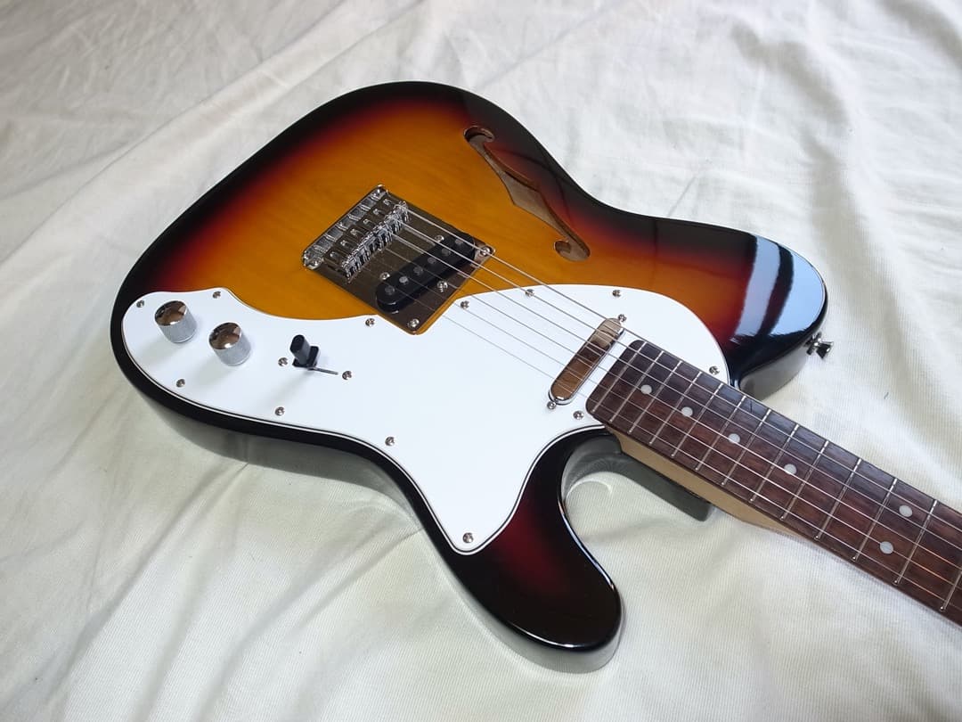 レア　テレキャスター　シンライン　コンポ　SQUIER, SX 良品
