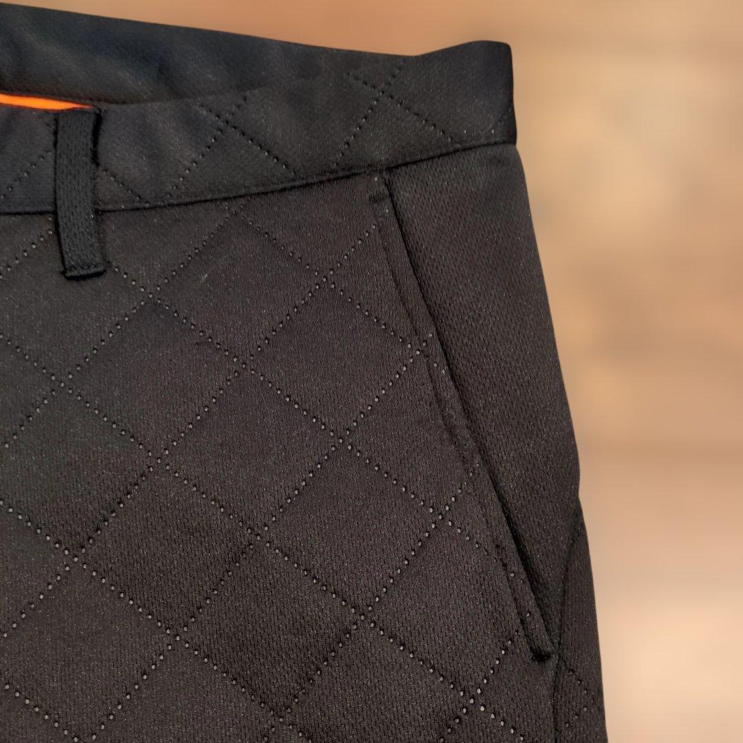 ニューバランスゴルフ メンズ 中綿 ストレッチロングパンツ 防風性 6ブラック