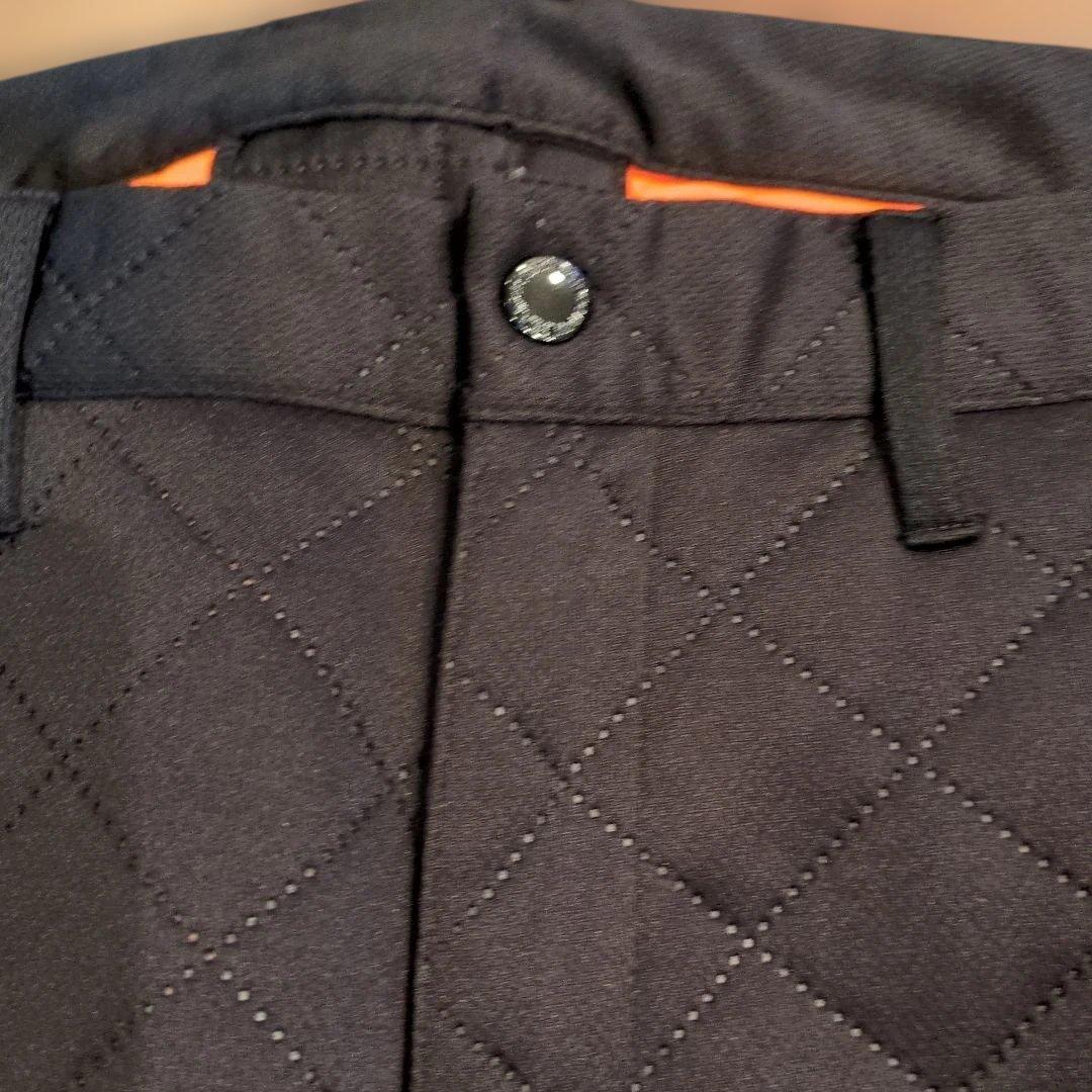 ニューバランスゴルフ メンズ 中綿 ストレッチロングパンツ 防風性 6ブラック