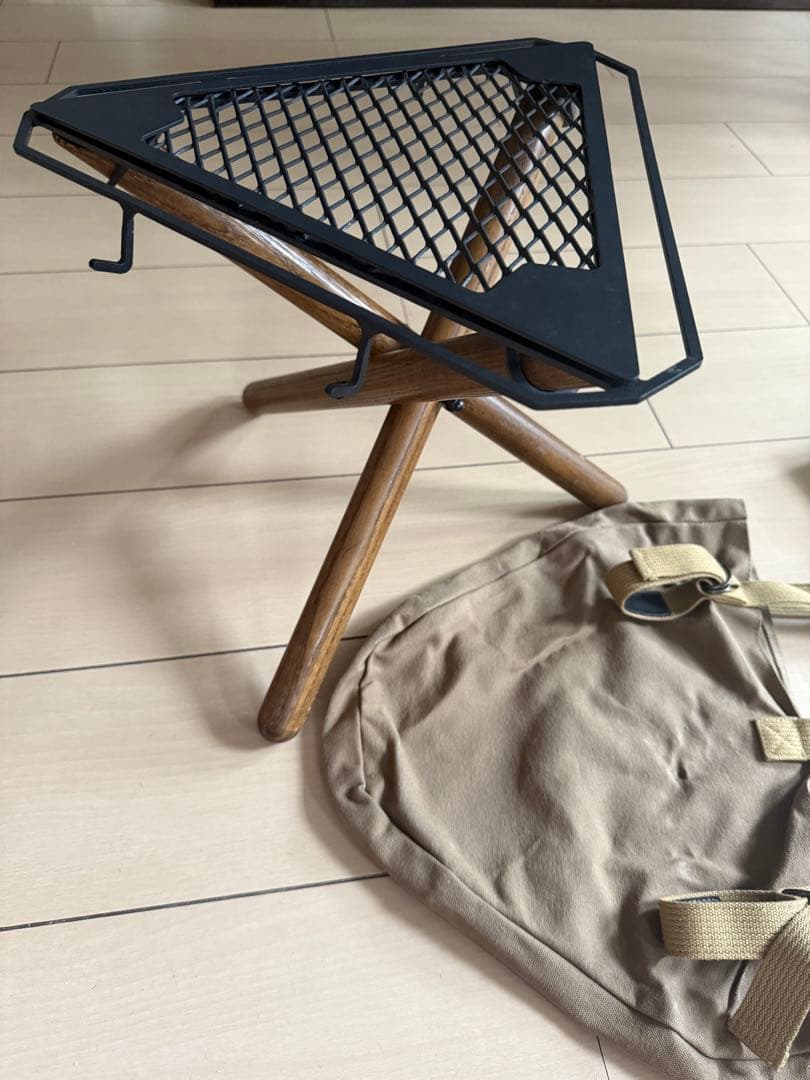 SomAbito 焚き火サイドスタンド 収納ケース付き