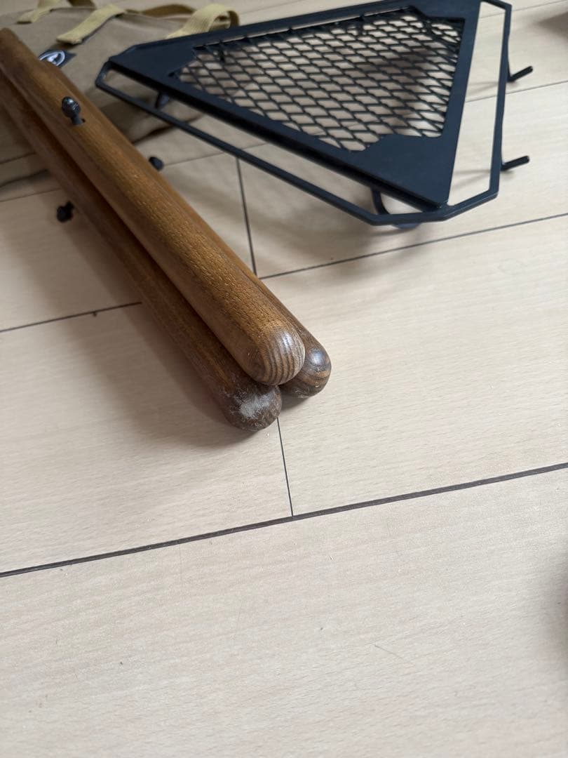 SomAbito 焚き火サイドスタンド 収納ケース付き