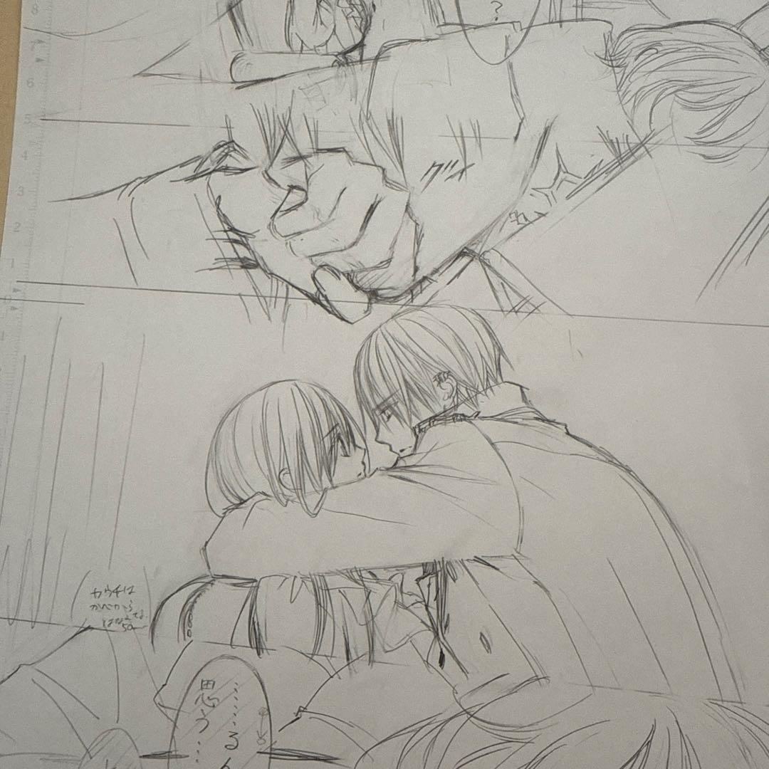 ヴァンパイア騎士 原画展 限定 直筆原稿下絵