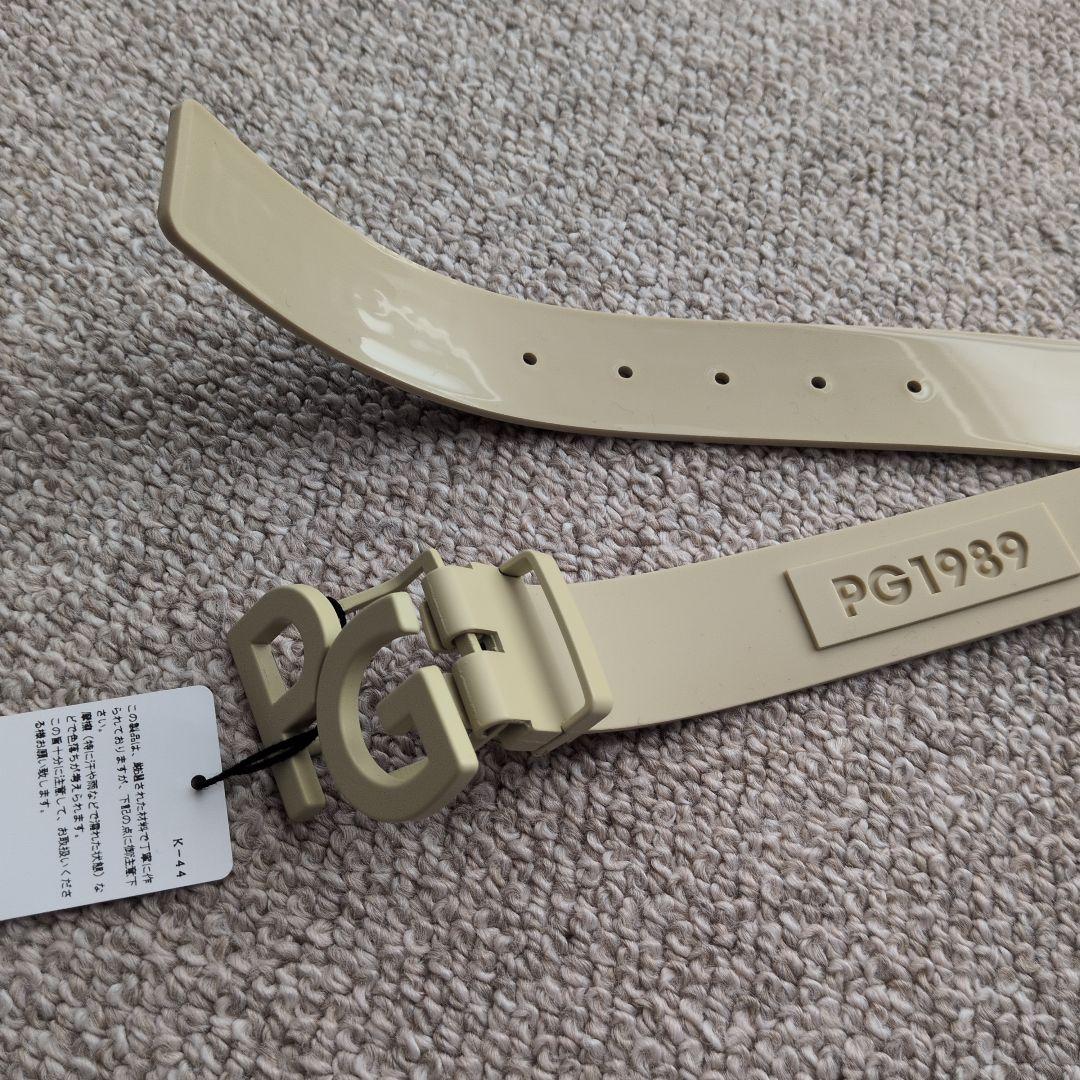 【新品タグ付】PEARLY GATES ユニセックスベルト ベージュ105cm