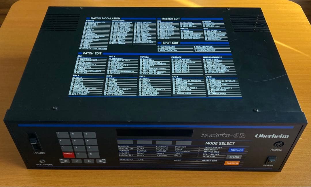 「修理」Oberheim Matrix 6R アナログシンセサイザー