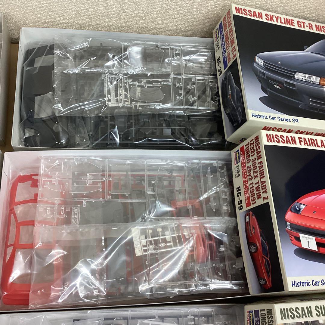 ハセガワ模型 1/24スケール 旧車・名車プラモ 8点セット 未組立品