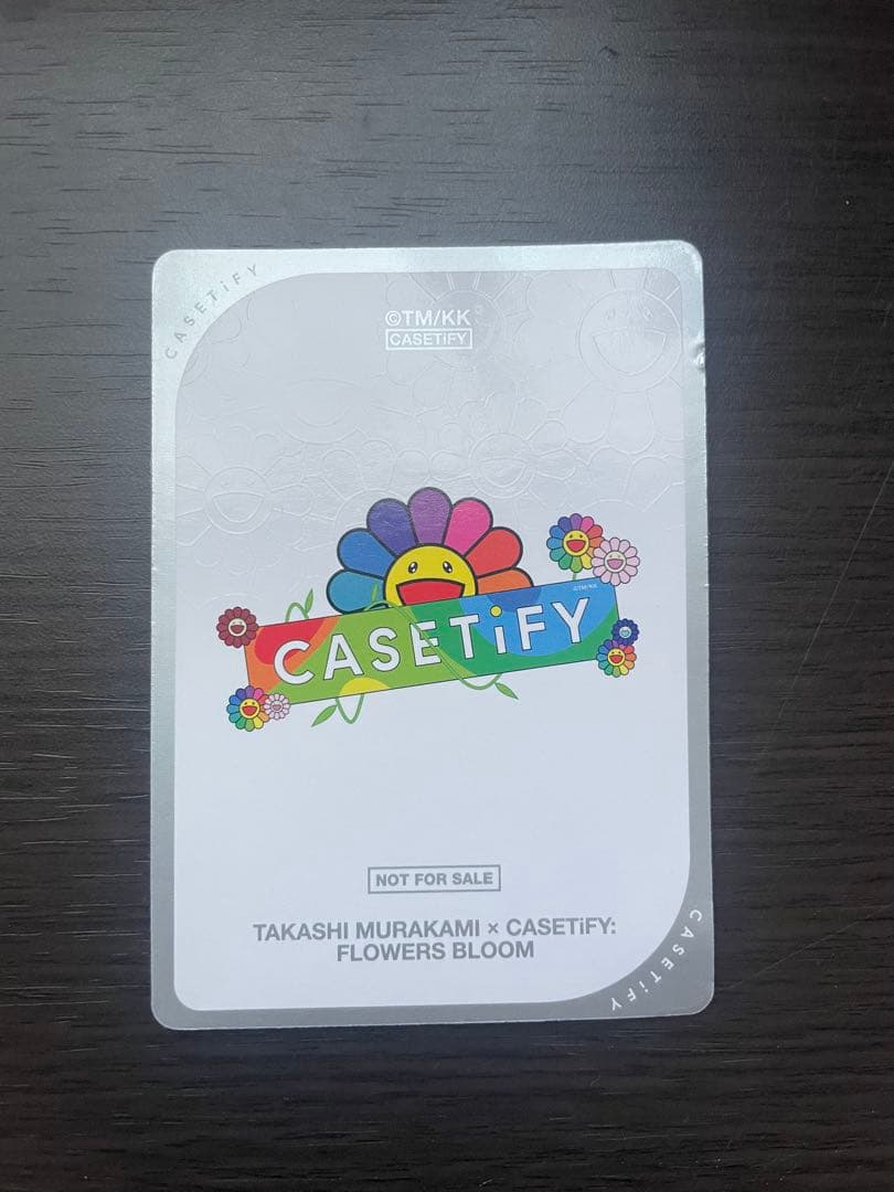 CASETiFY 村上隆 プロモカード ゴールド 非売品