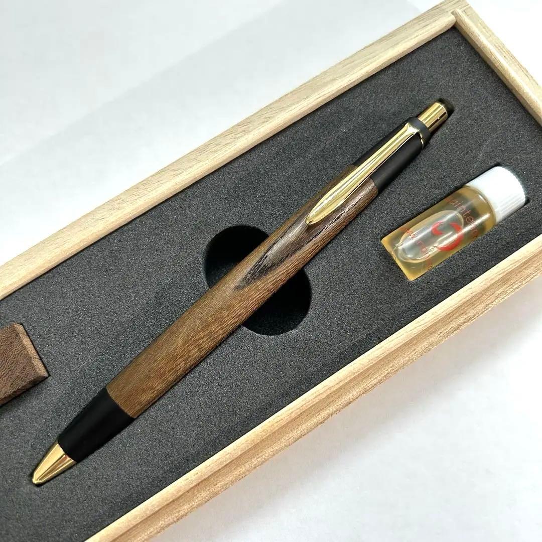 【上杢】野原工芸 神代欅 神代ケヤキ シャープペンシル0.5mm