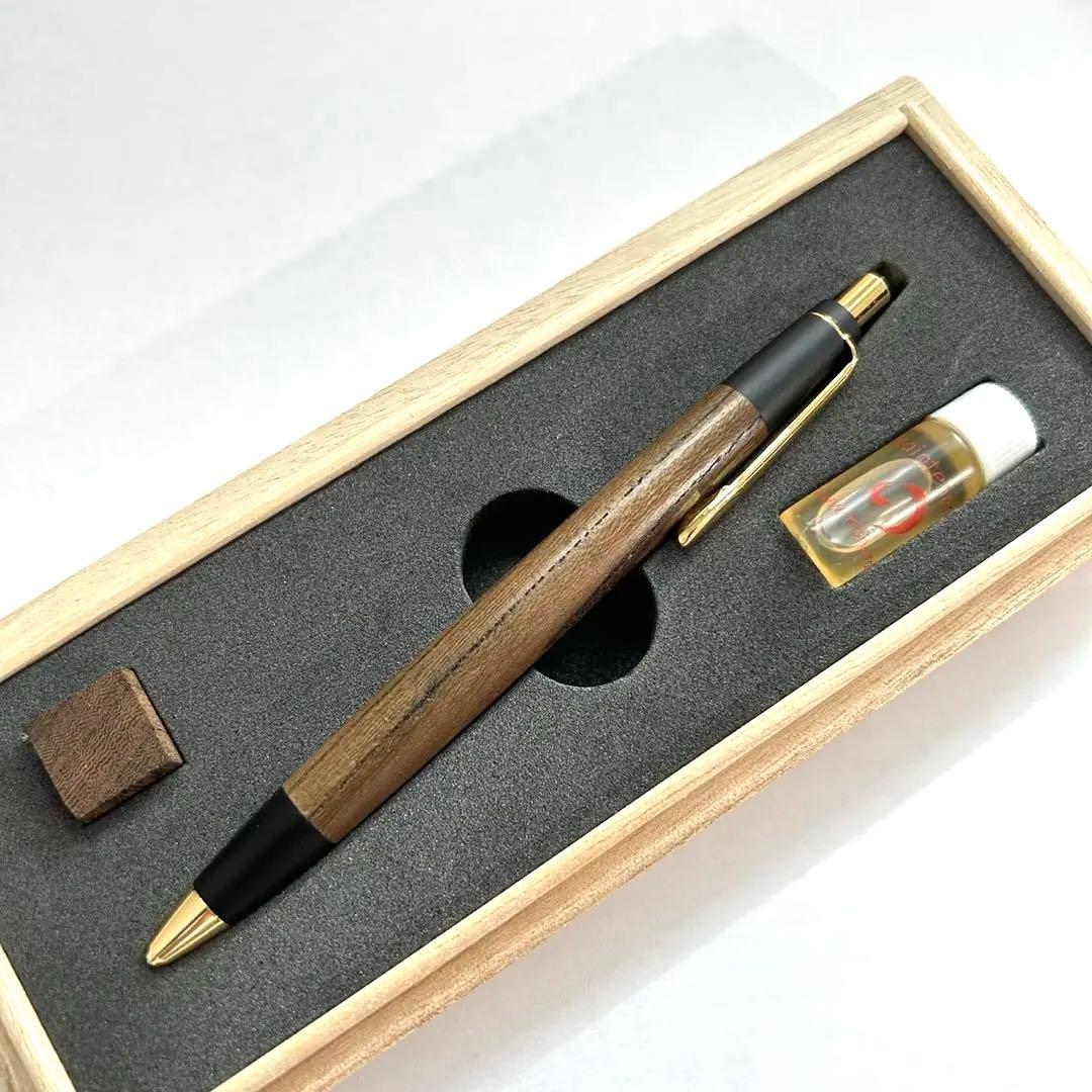 【上杢】野原工芸 神代欅 神代ケヤキ シャープペンシル0.5mm