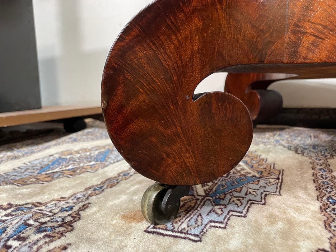 Coco　マホガニー アンティーク ゲームテーブル フォールディング