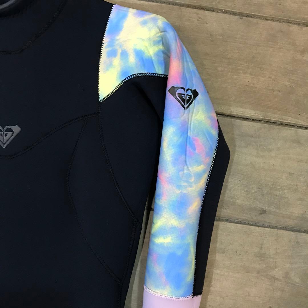 ROXY フルスーツ ブラック/マルチカラーMLオーダー品定価¥49,500