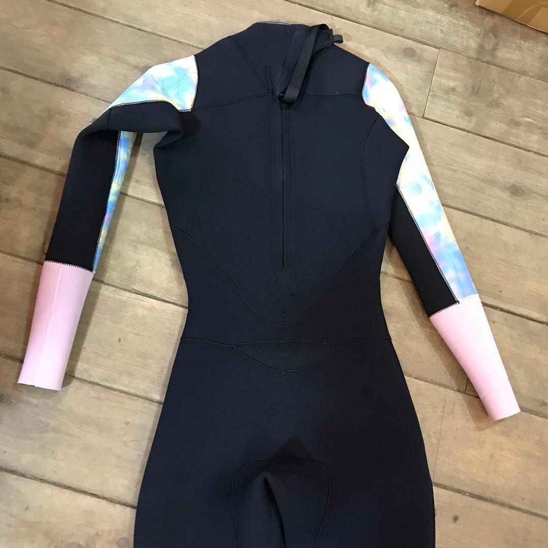 ROXY フルスーツ ブラック/マルチカラーMLオーダー品定価¥49,500