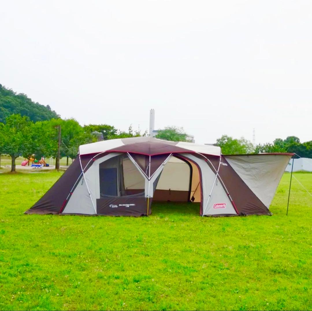 【極美品】コールマンテント 4Sワイド2ルームコクーンⅡ ★最高級テント★