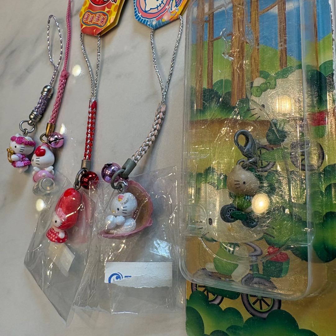 ハローキティ ストラップ 5個セット