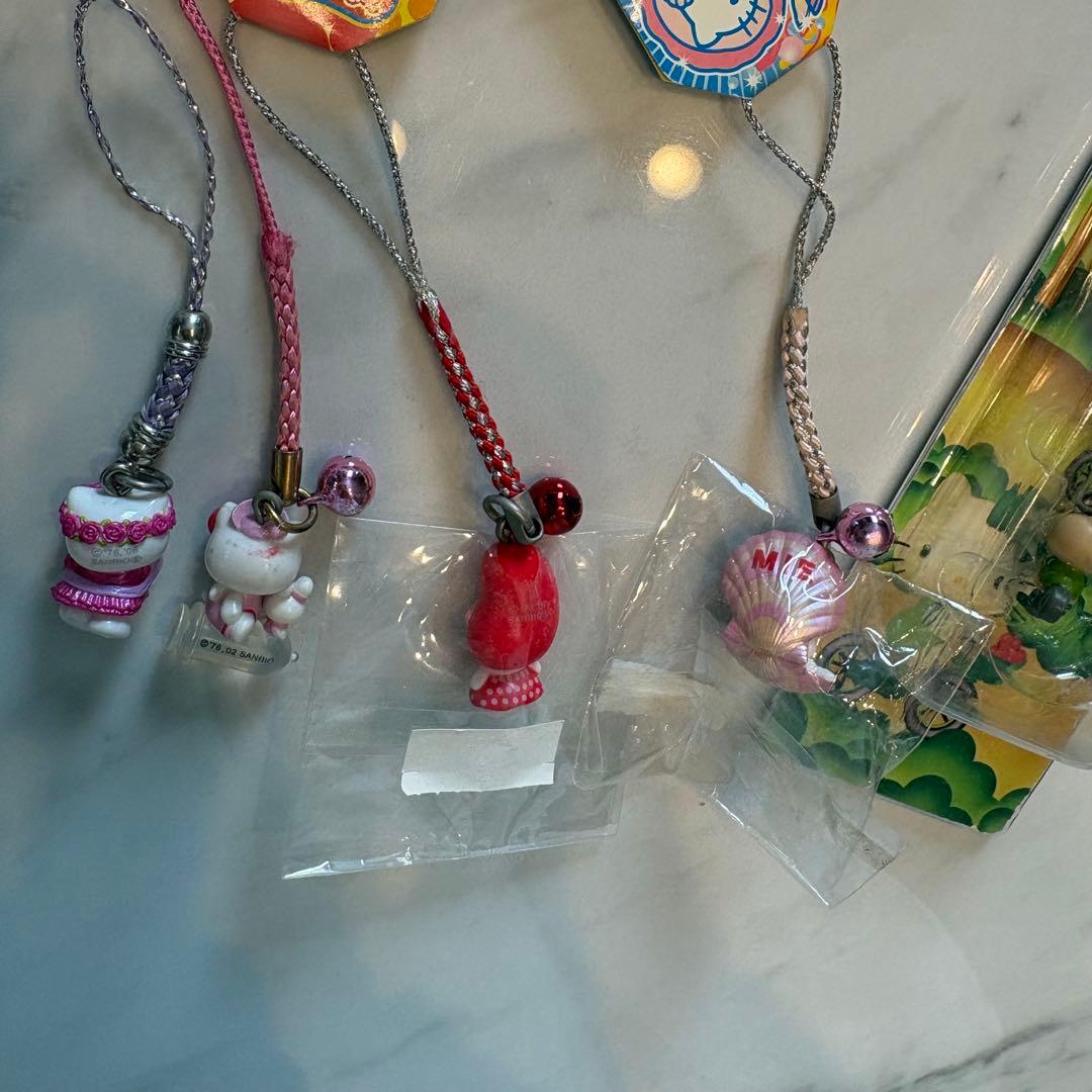 ハローキティ ストラップ 5個セット