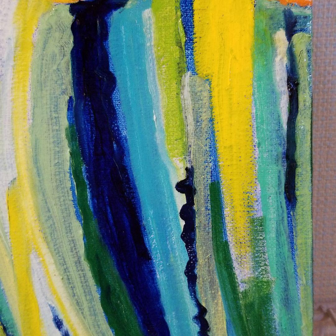 油絵　くーちゃん　コンポジション7