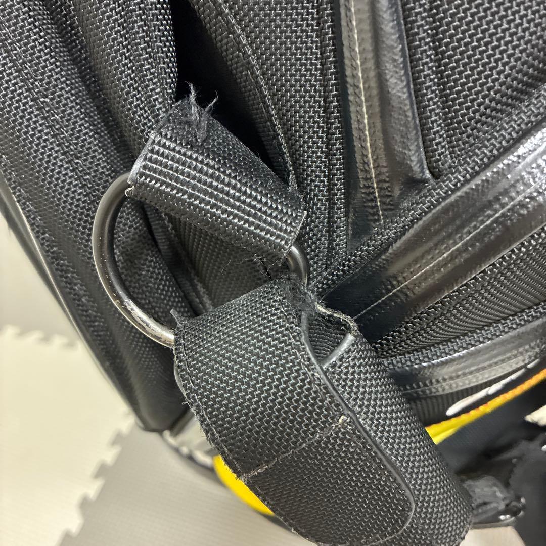 夜*番様 BRIEFING x BEAMSゴルフバッグ・キャディバッグ 黒/黄色