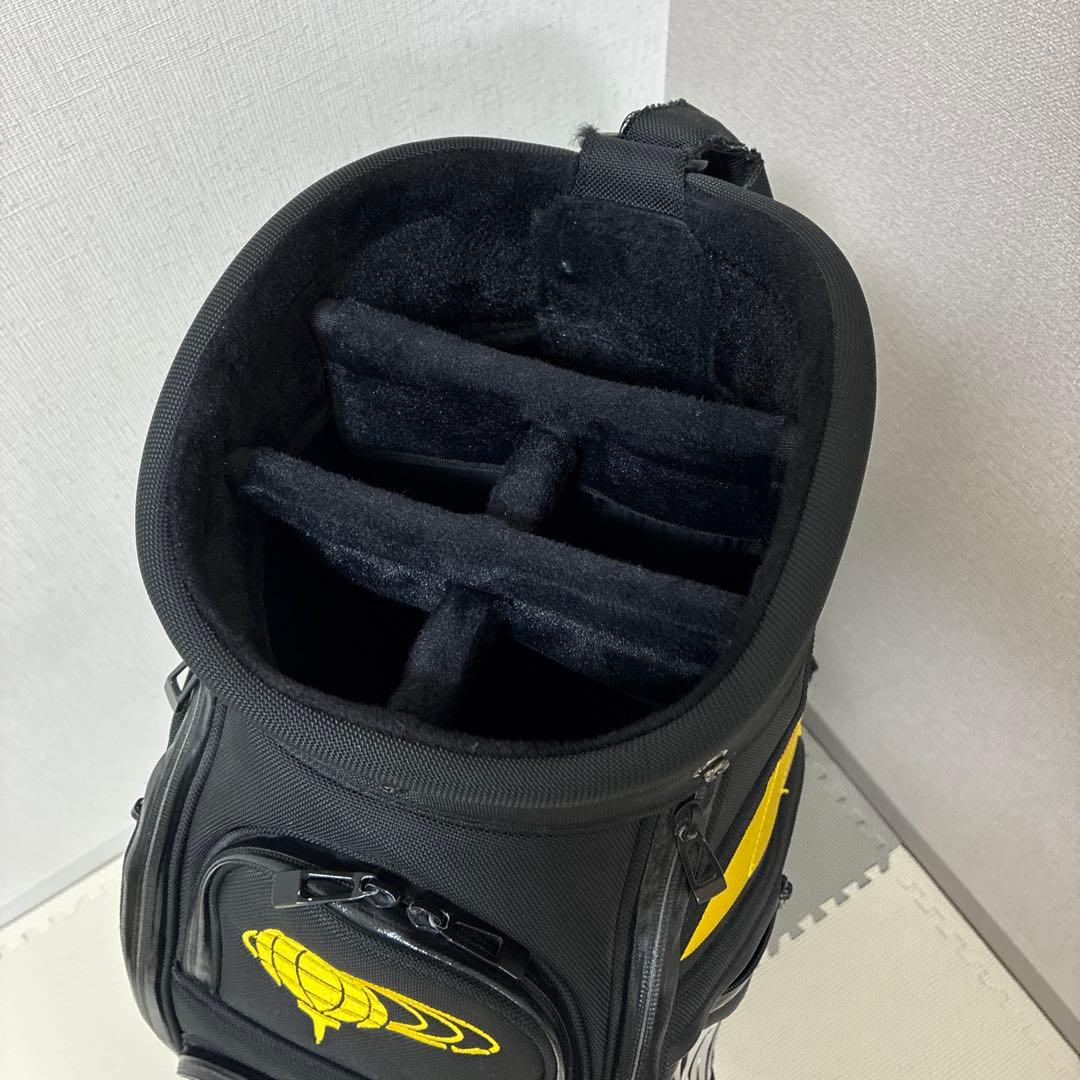 夜*番様 BRIEFING x BEAMSゴルフバッグ・キャディバッグ 黒/黄色