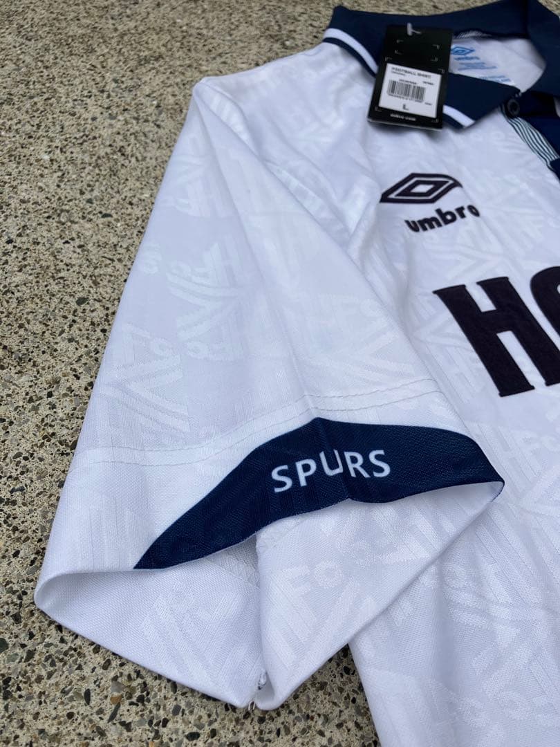 【新品タグ付き】アンブロxトッテナム/1991ユニフォーム/ゲームシャツ L英国