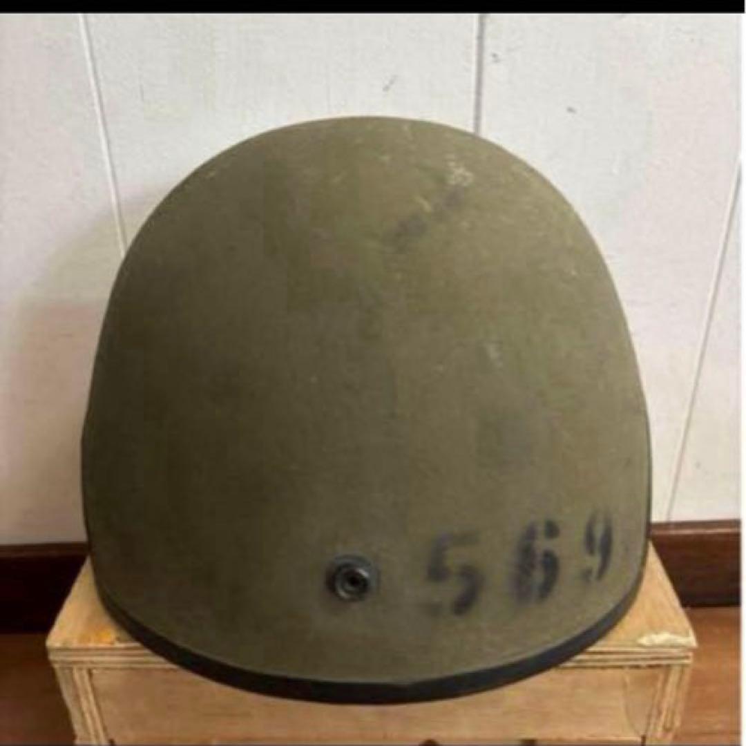 米軍　実物　CVC タンカース　ヘルメット　LARGE ライナーなし　送料無料①