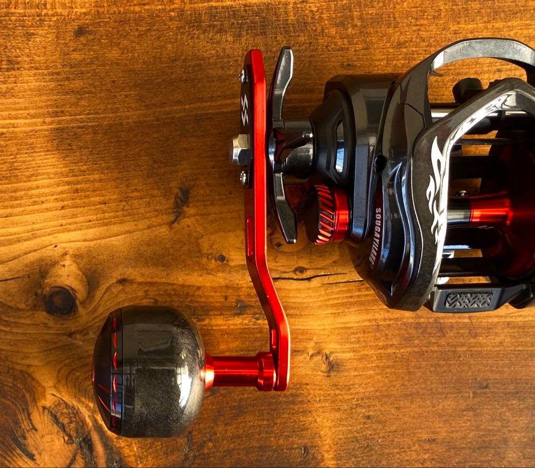 ジギングリール　船釣　左ハンドル　海釣り　ベイトリール　パワーハンドル　16kg