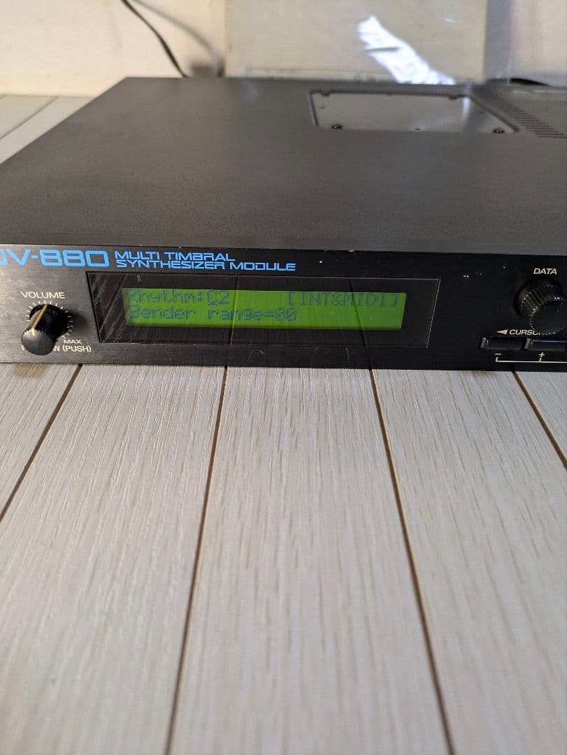 Roland　JV-880　シンセサイザ　モジュール　取扱説明書付き