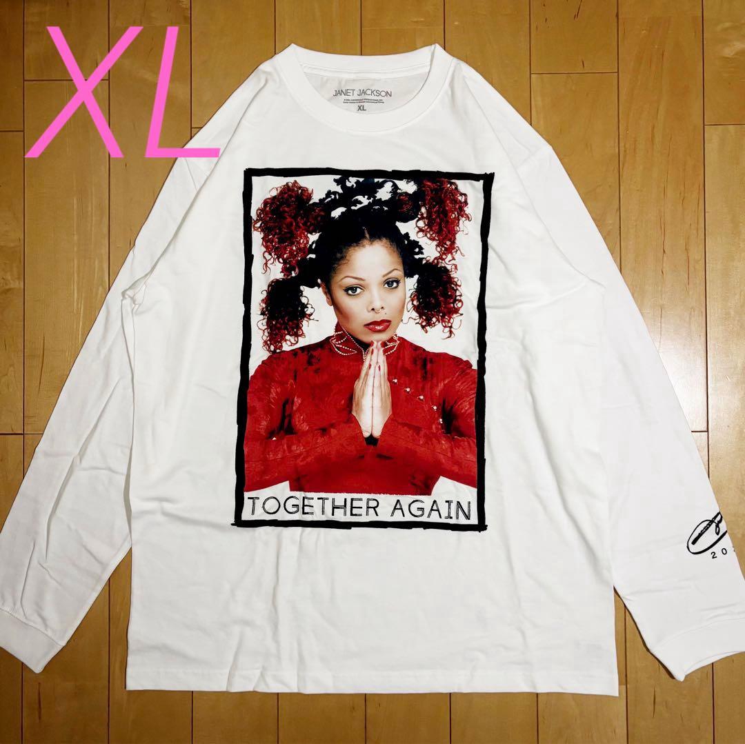 Janet Jackson ジャネット・ジャクソン ロンT XL 新品未使用