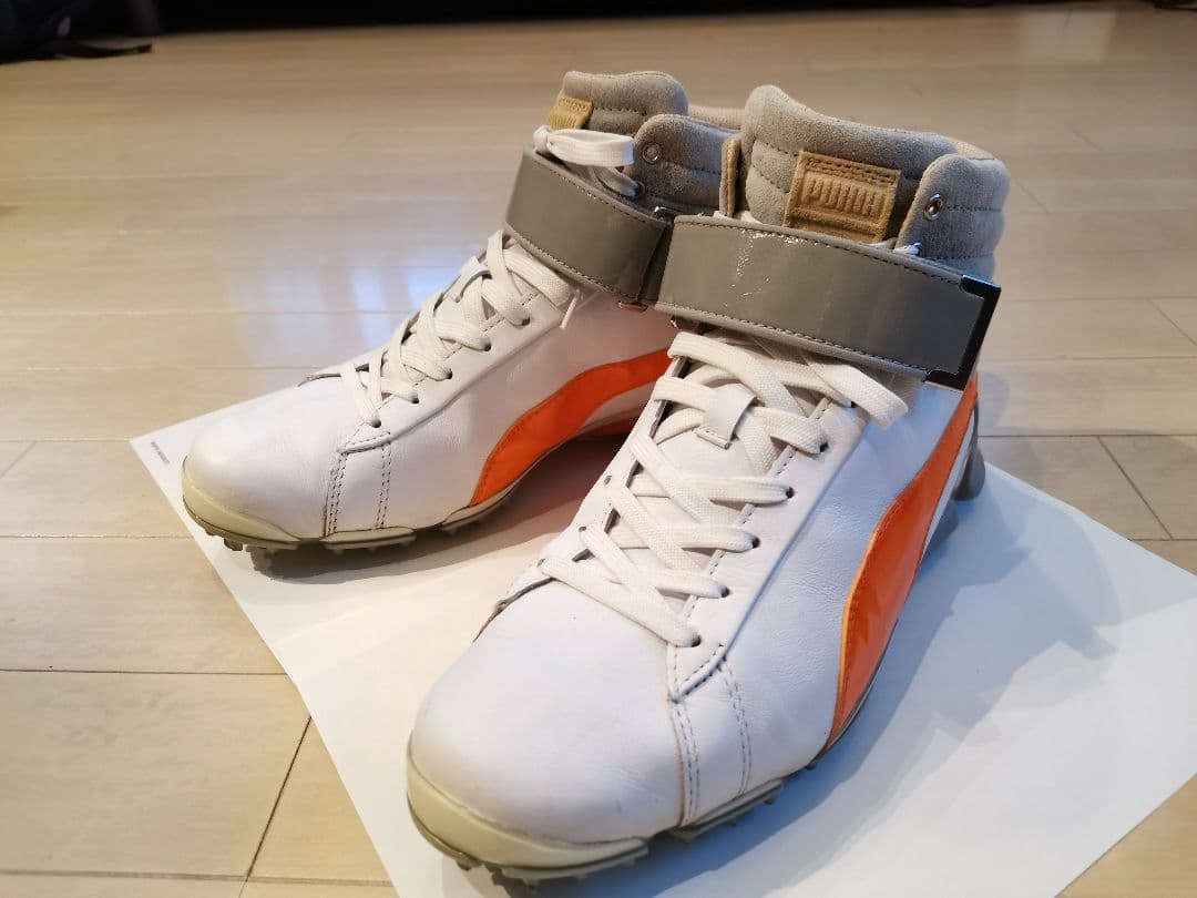 【1回のみ着用 26.5cm】PUMA ゴルフシューズ ハイカット イグナイト