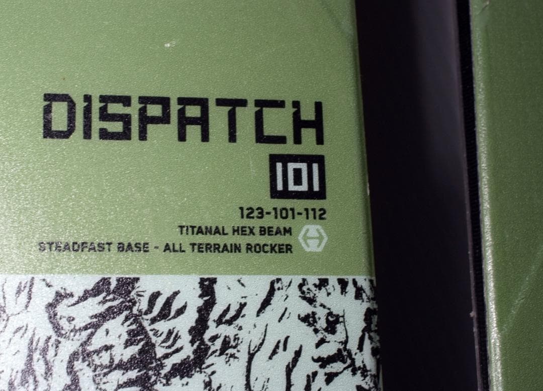 ★美品 K2 DISPATCH101 175 フリースタイル＆パウダースキー板