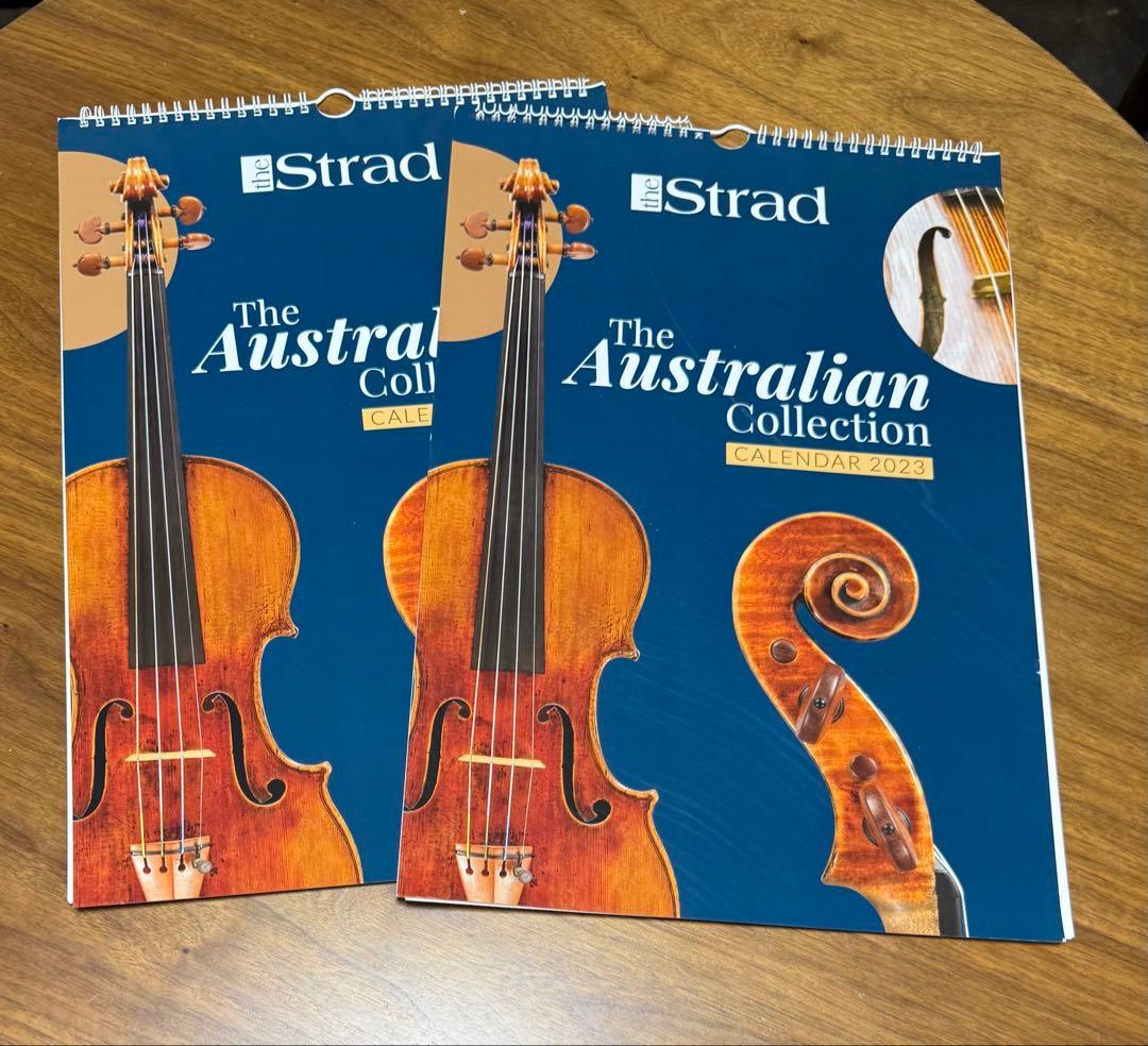 チェロ　ヴァイオリン　ヴィオラ　弦楽器　Strad カレンダー 12冊