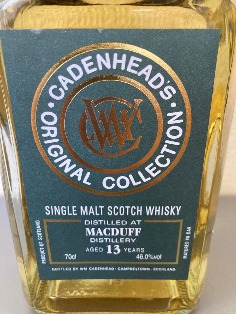 ケイデンヘッド　マクダフ13年 シングルモルトウイスキー