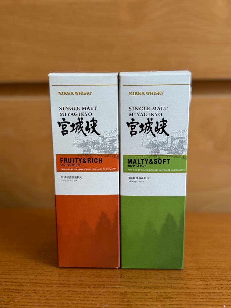 ニッカウィスキー 蒸溜所限定 宮城峡 2本セット 180ml 55度