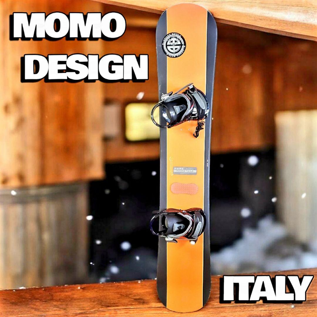 ★momo design Italy ヴィンテージスノーボードセット155美品★