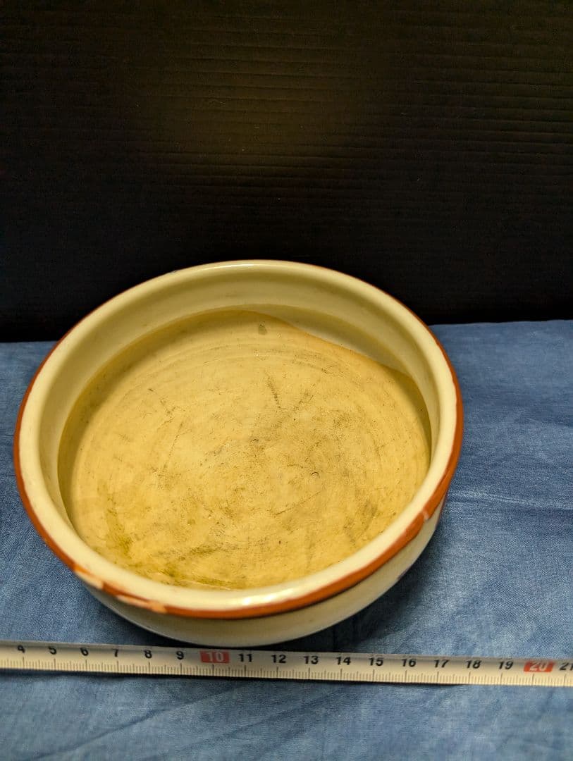 灰入れ香炉古伊万里赤絵