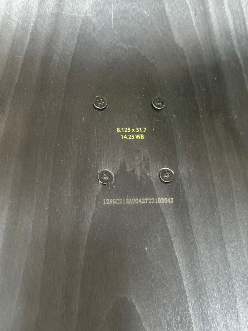 Santa Cruz スケートボード 8.125 x 31.7インチ